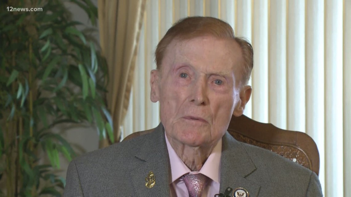 Pearl Harbor veteran and survivor Jack Holder of Arizona