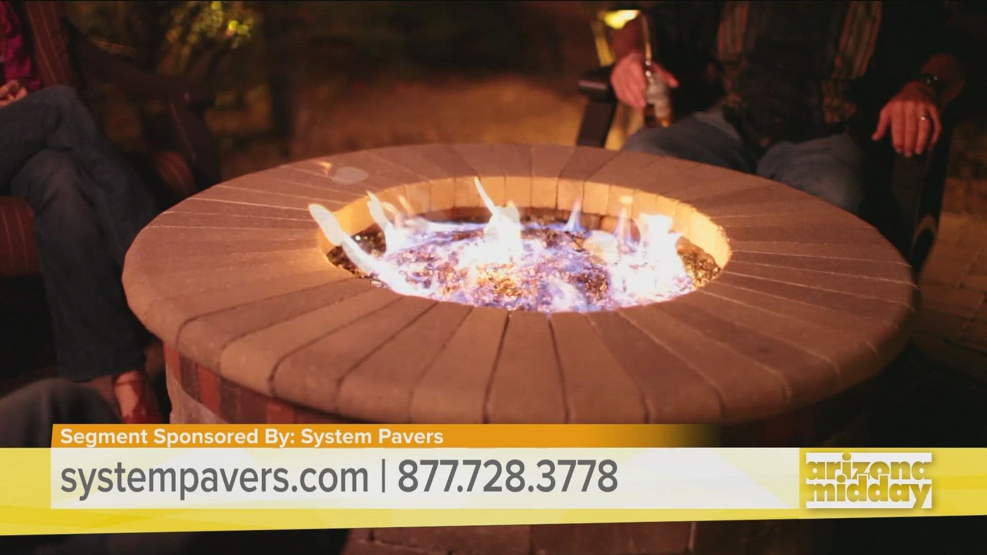 Joe Wade with System Pavers shows us how they can get the outdoor space of your home ready to enjoy during the cooler fall temperatures.
