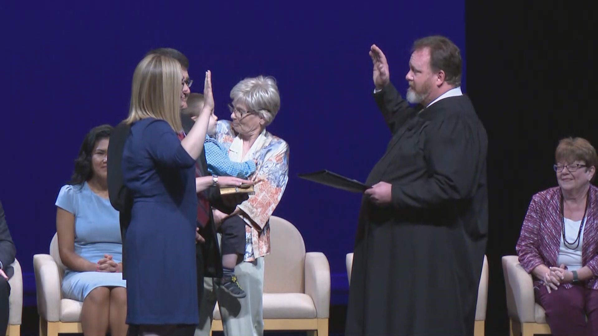 Kate Gallego has been sworn in as the next mayor of Phoenix. Gallego beat Daniel Valenzuela for the seat in a runoff election on March 12, 2019.