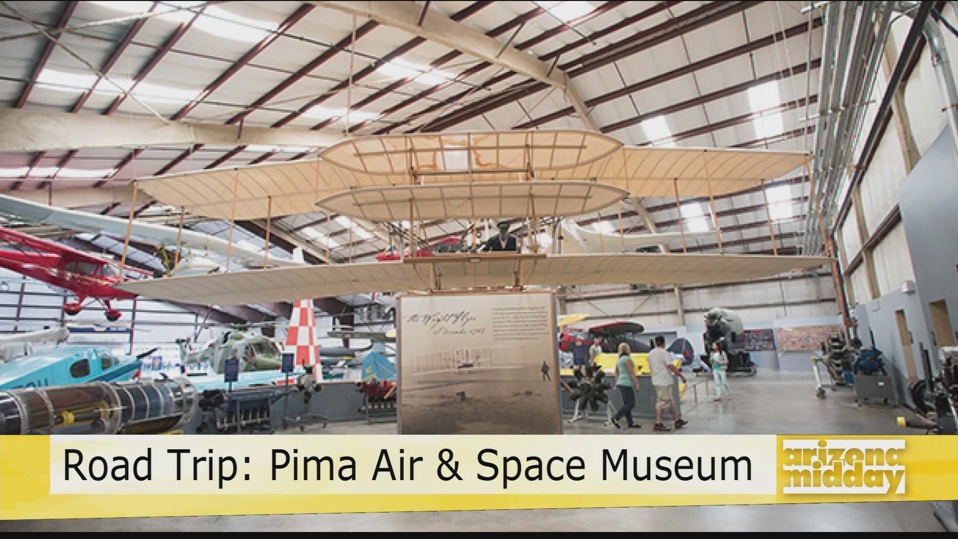 Planes, helicopters and space capsules! Brad Elliot tells us why we should hit the road and check out the Pima Air & Space Museum.
