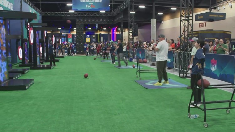 Super Bowl Experience opens at convention center