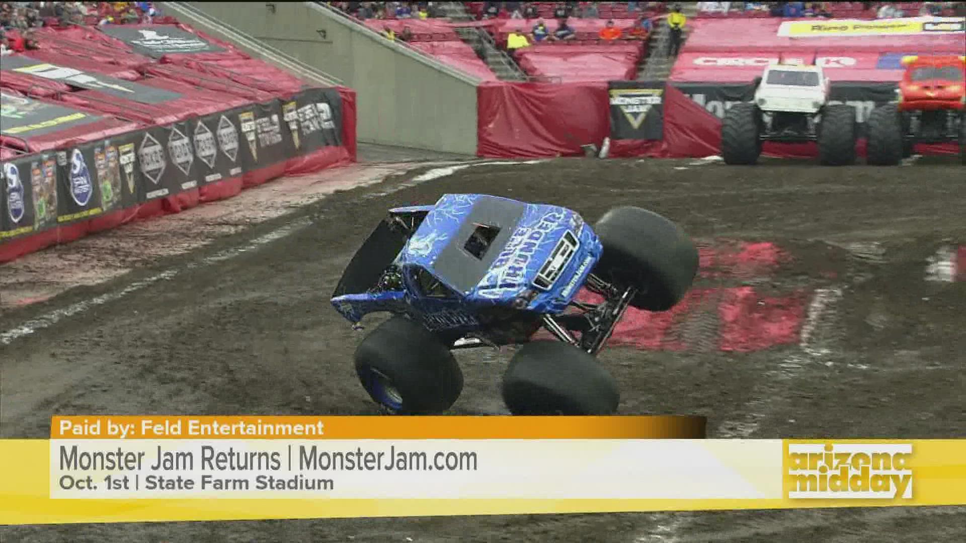 We talk with Todd LeDuc, driver of Blue Thunder, about the upcoming Monster Jam event & what fans can expect