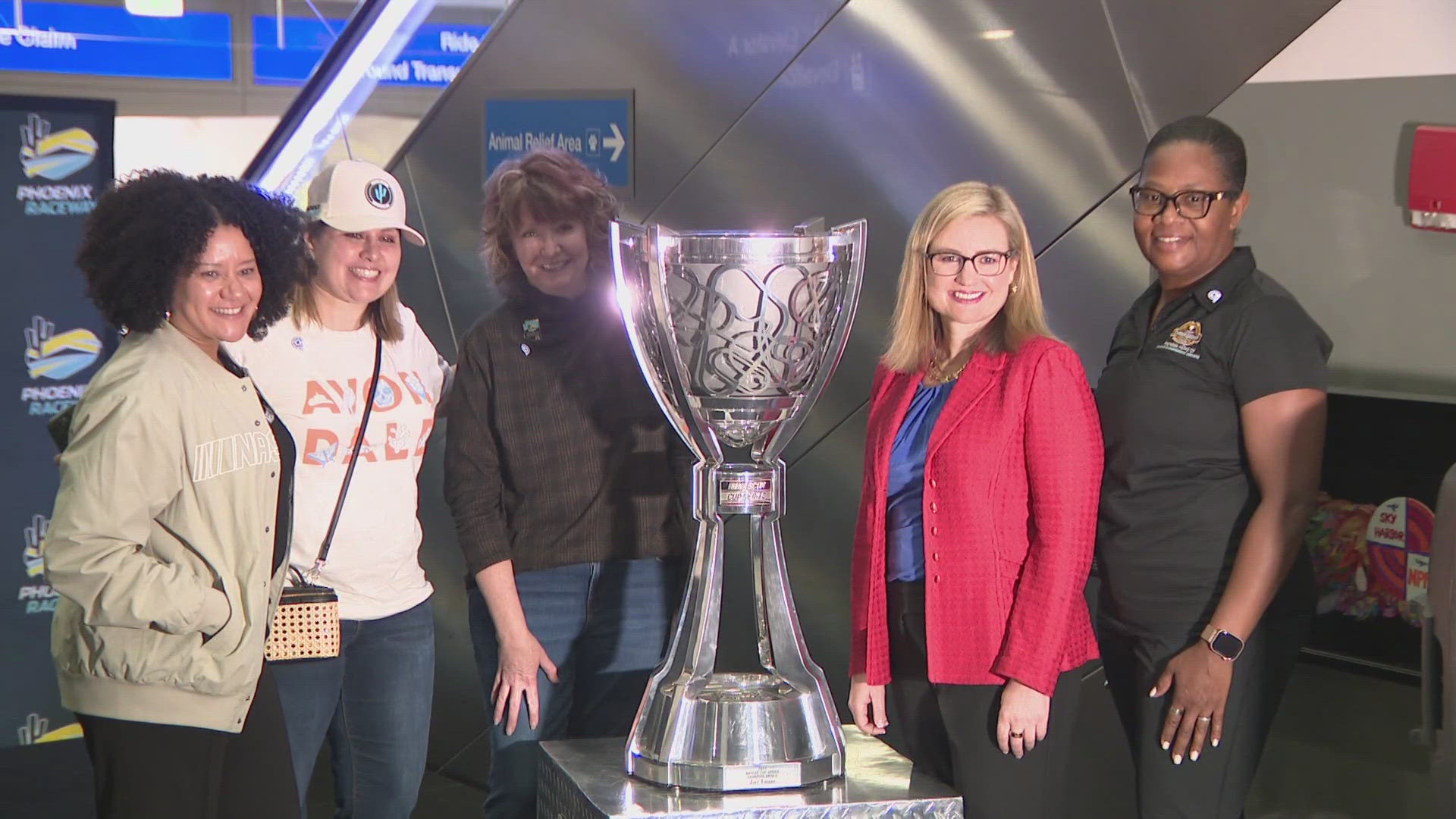 NASCAR is headed back to the Valley! On Monday, city and event leaders kicked off the countdown to the event at Sky Harbor Airport.