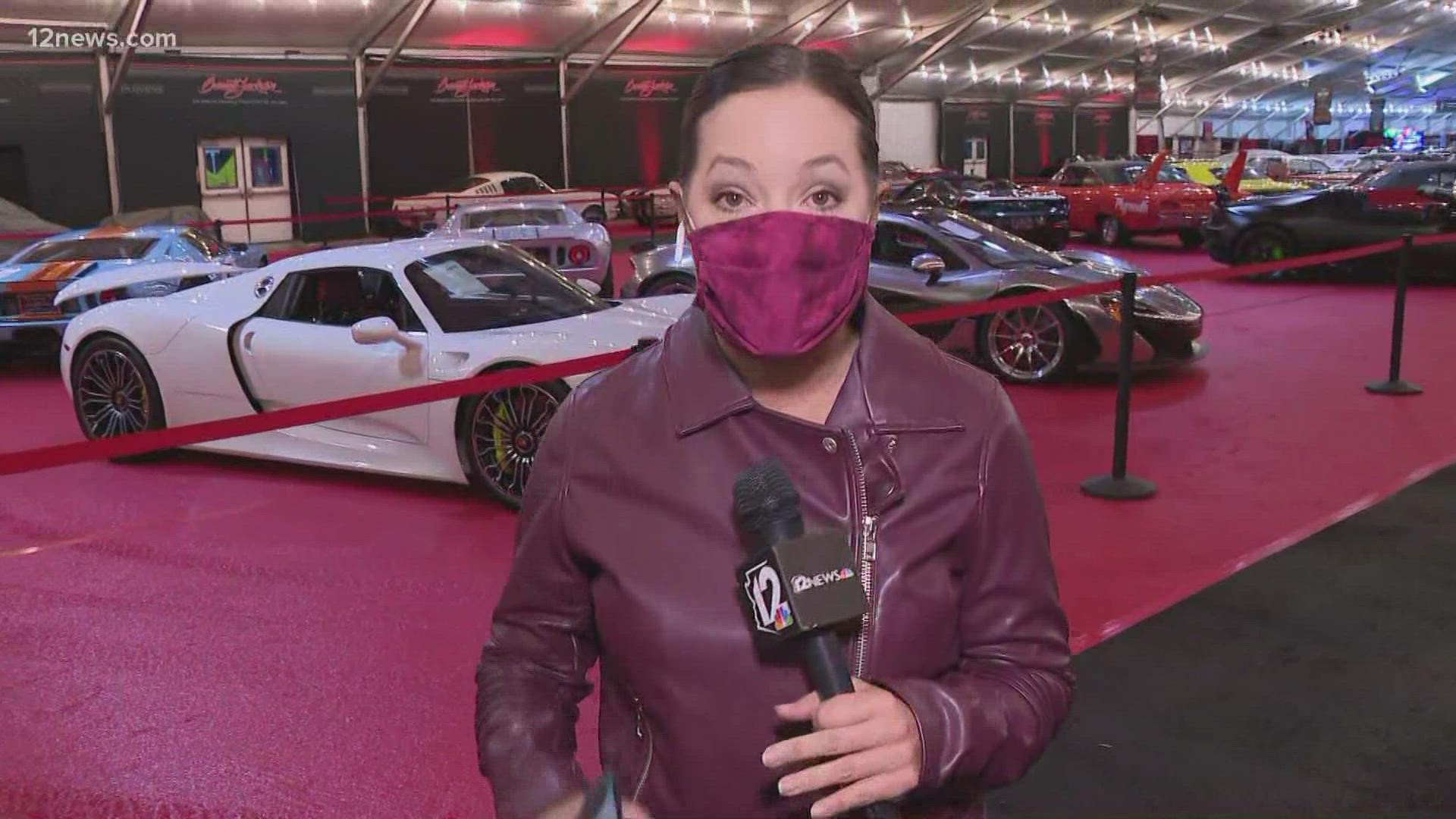 Jen Wahl gives us a look at some of the cars featured at the 2022 Barrett-Jackson auction in Scottsdale.