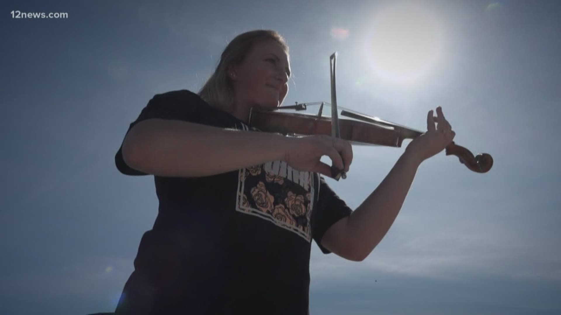 Macy Kienbaum splits her time between teaching music and shooting with the ASU Gun Devil team.