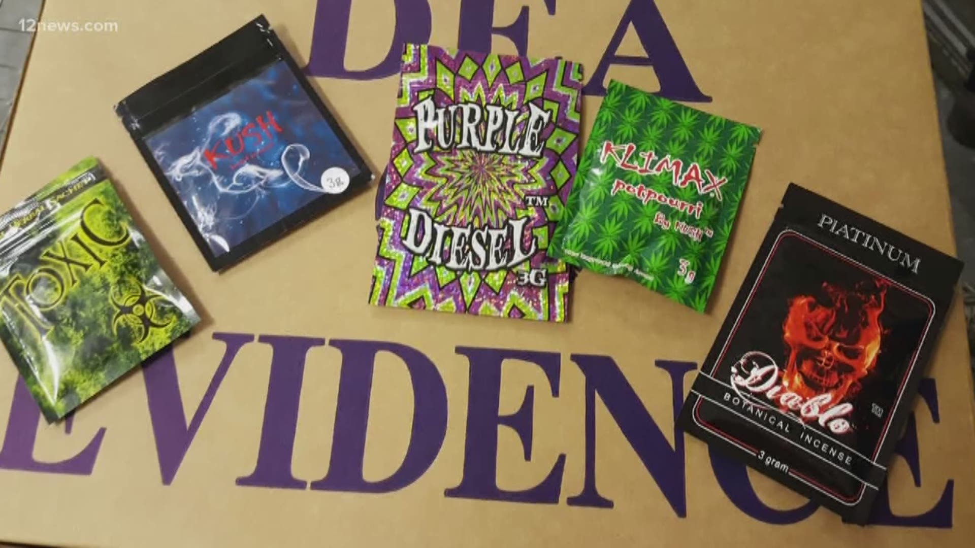 Over 70 people overdosed on synthetic marijuana, also called K-2 or spice, in New Haven recently. We look at what officials in Arizona are doing to keep the illegal drug off the streets.