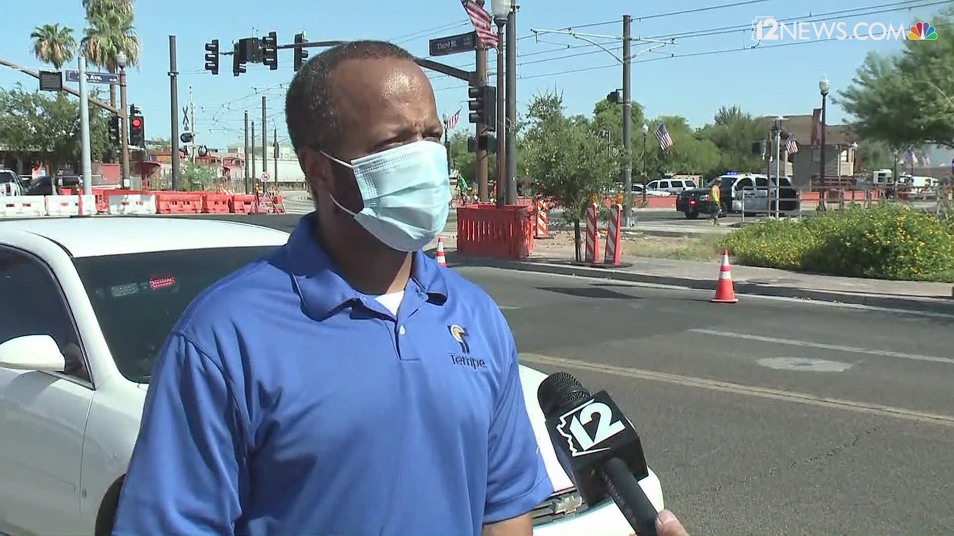 Tempe Mayor Corey Woods gives an update on the train derailment and bridge fire that occurred on July 29. We're continuing to monitor the incident.