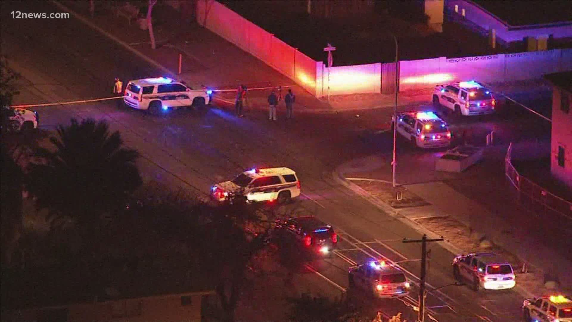 The shooting happened near 27th and Glendale avenues.