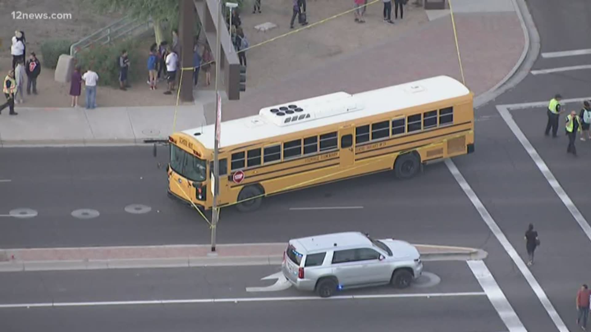 A 12-year-old boy has died after being hit by a school bus near 144th Avenue and Indian School Road in Goodyear on Friday afternoon.