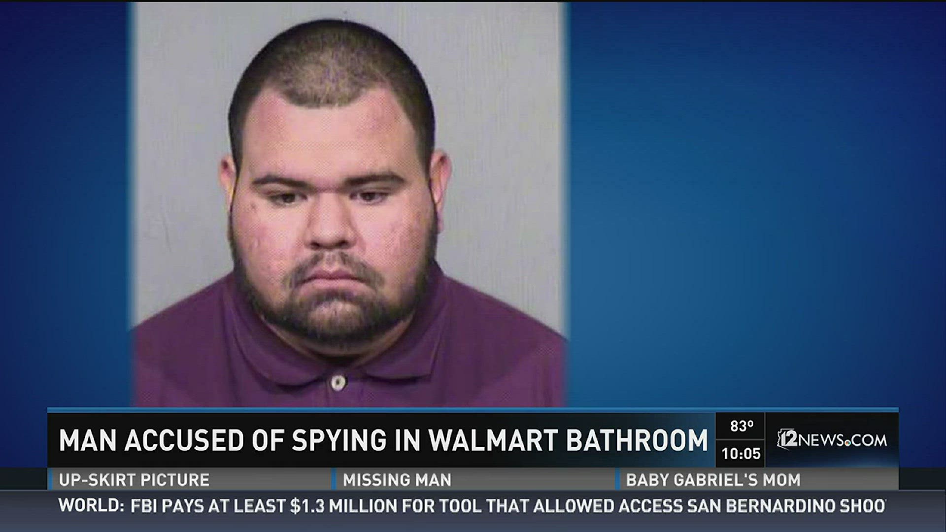 Man, 23, arrested for flashing breast implants at Walmart shoppers before  spitting at cops