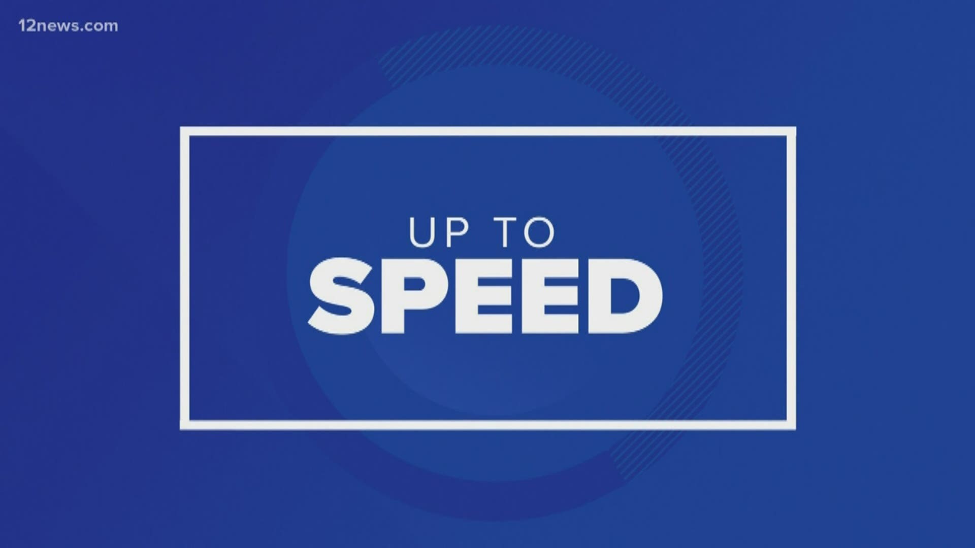 Get "Up to Speed" on some of the biggest news around Arizona Wednesday, Oct. 16, 2019.