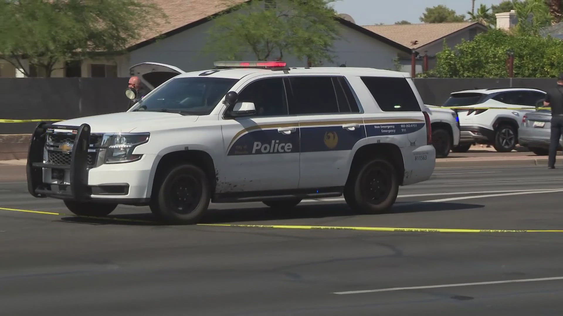 Police said the shooting happened Sunday near 25th Street and Cactus Road.