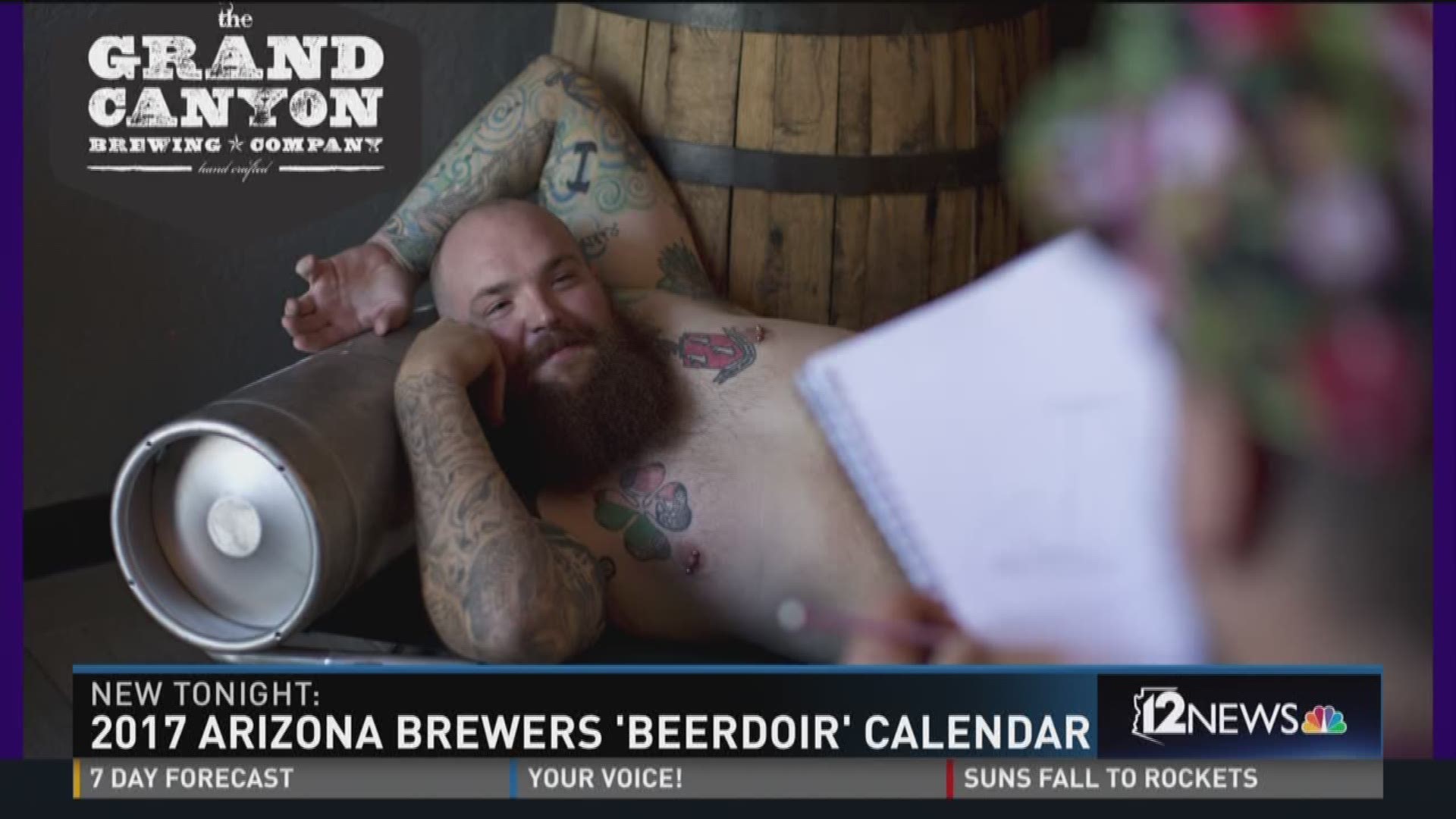 2017 Arizona brewers 'beerdoir' calendar