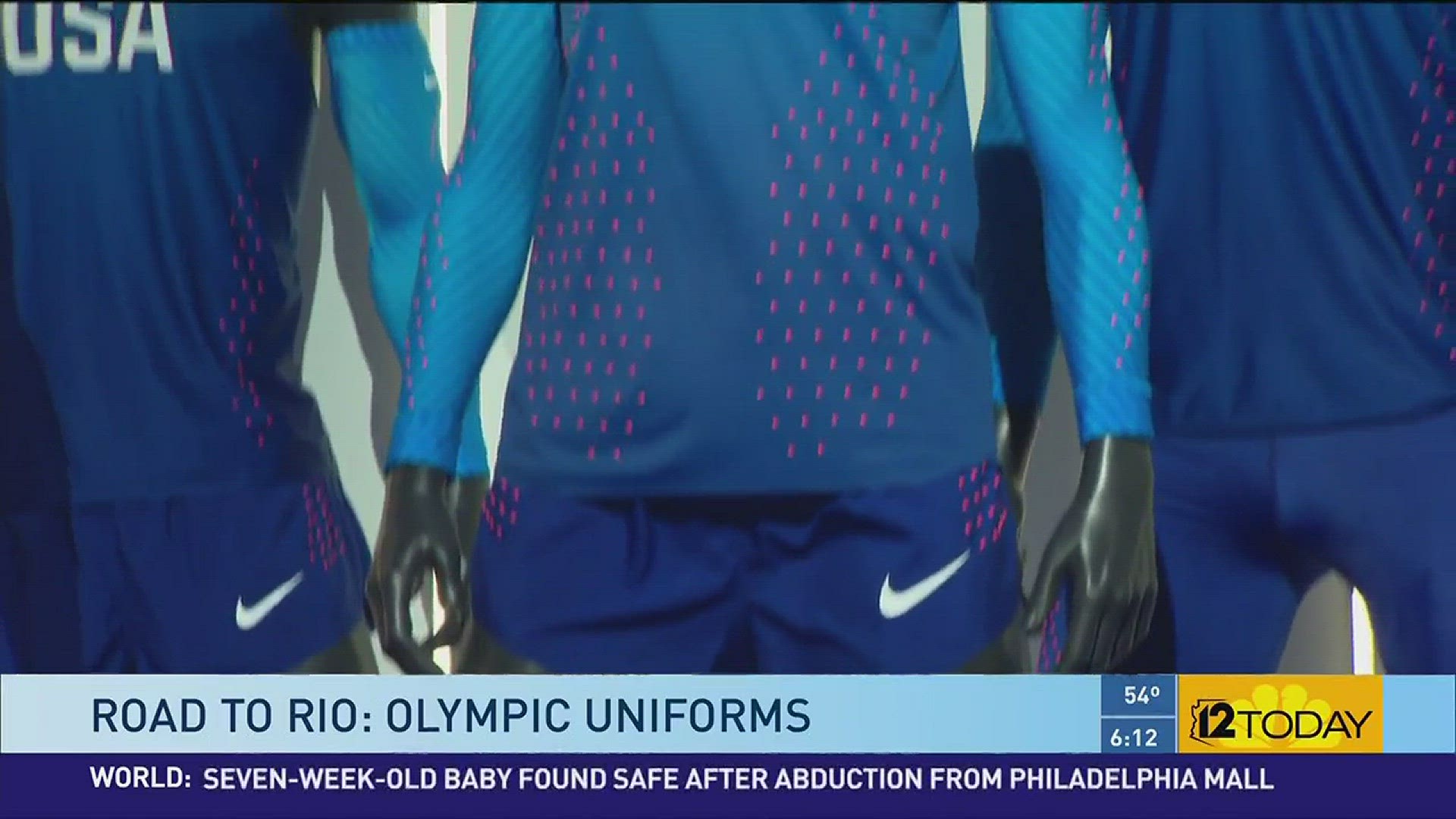 Nike has released its Olympic uniforms for the United States and other countries. April 1, 2016.