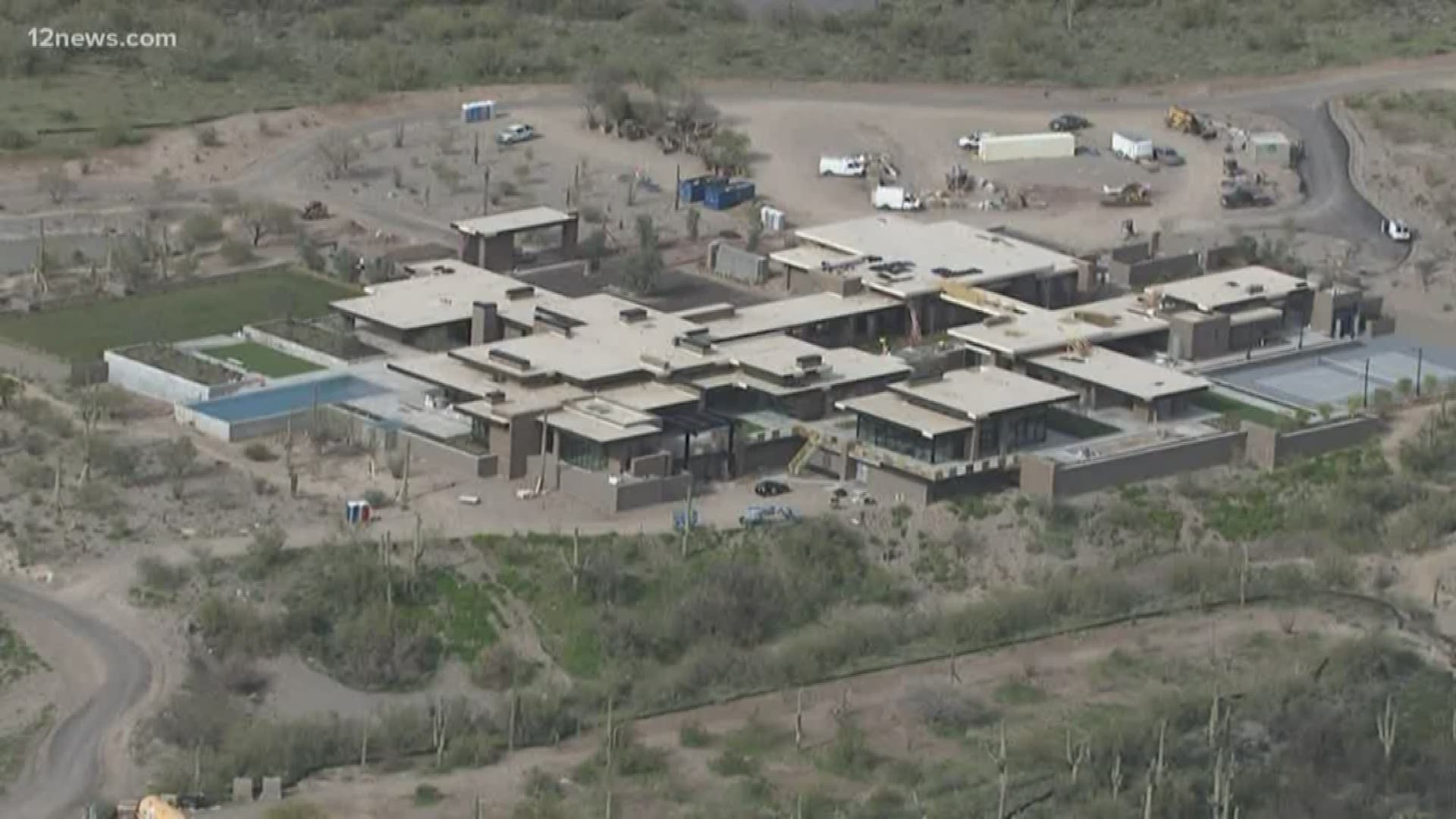 Mystery Compound In Cave Creek Is A 60K square foot Home 12news