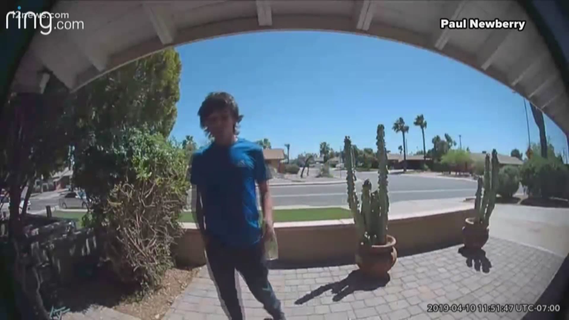 A porch pirate in Scottsdale caught on camera stealing a package from the Newberry's front porch. What was inside that package helps keep Susan Newberry alive.