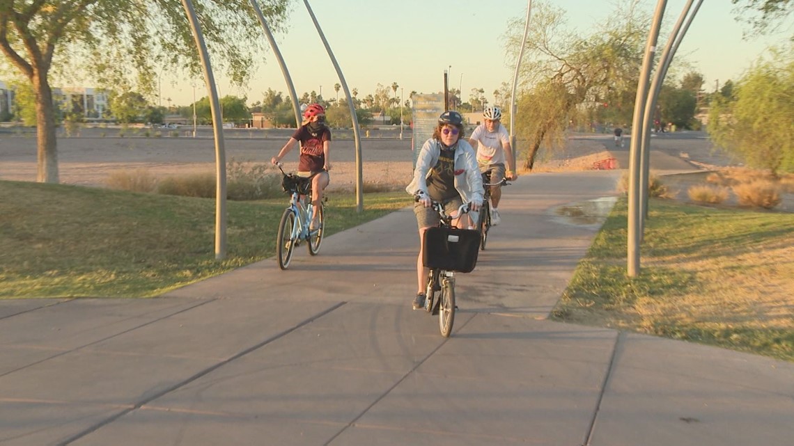 Tempe ranks top safest city for bicyclists in Arizona, new report says