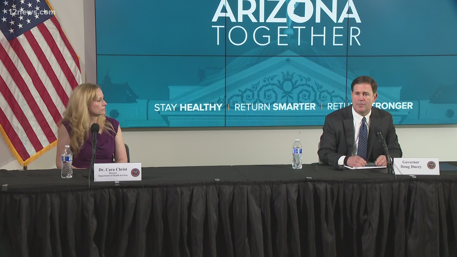 Governor Ducey says Arizona is ready to reopen under White House criteria. But the number of coronavirus cases continues to go up.