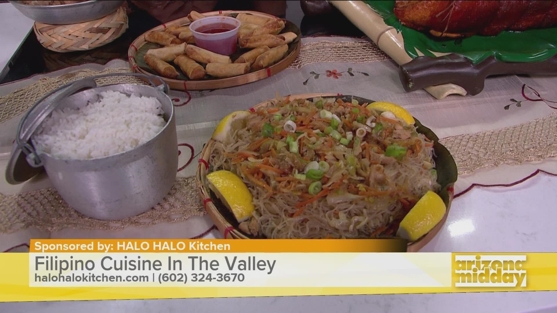 Leonard, with HALO HALO Kitchen, shows us some of the top Filipino dishes to try & how the star of Easter Sunday, Jo Koy, stopped by the restaurant
