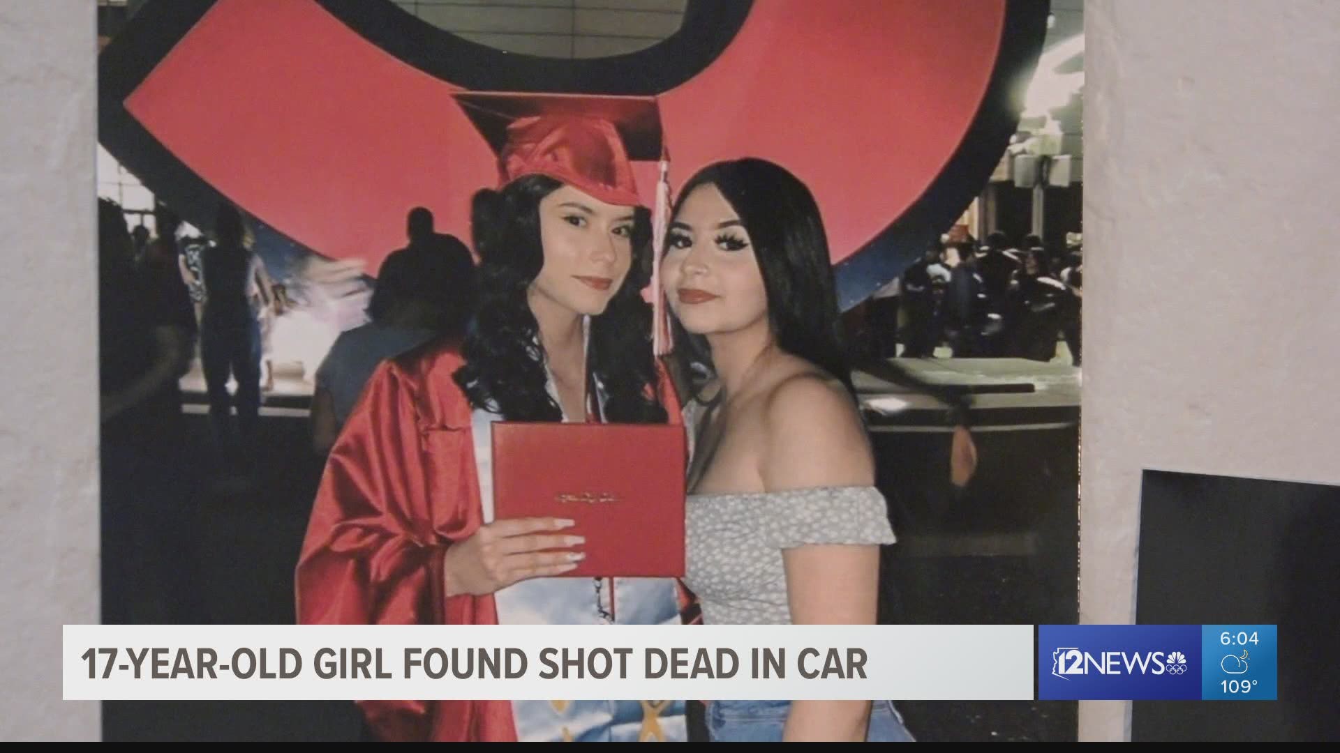 17-year-old Itzel Espinoza was found shot dead in the passenger seat of a car on July 3. Phoenix police say she was shot multiple times.