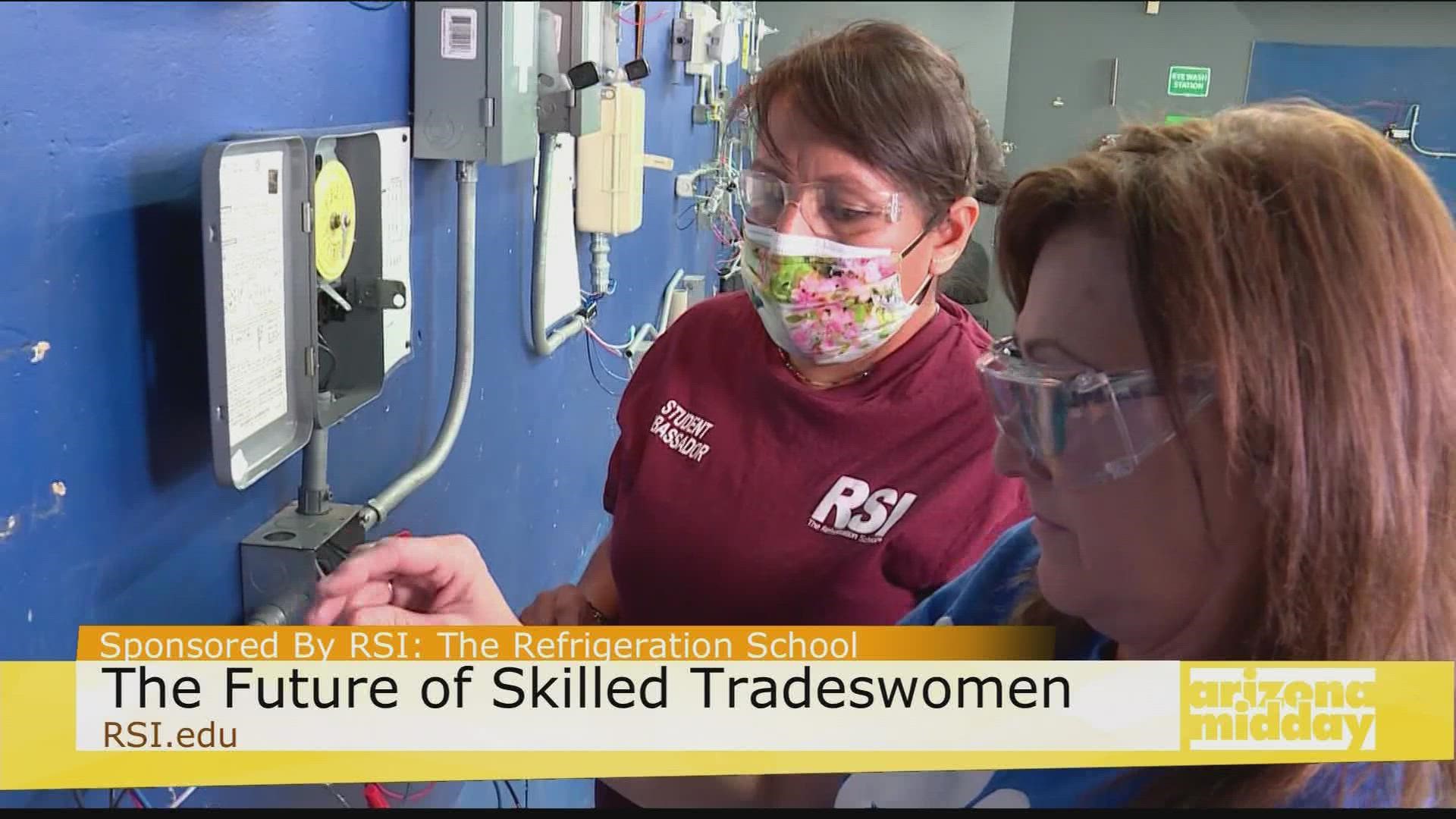 Three women share what led them to seek out RSI to learn skilled trades like HVAC, electrical and welding. Susan Connelly offers advice to women considering trades.