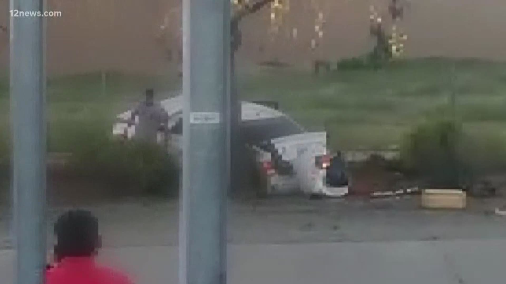 Gruesome new video crash aftermath, stabbing, shooting on L101 in