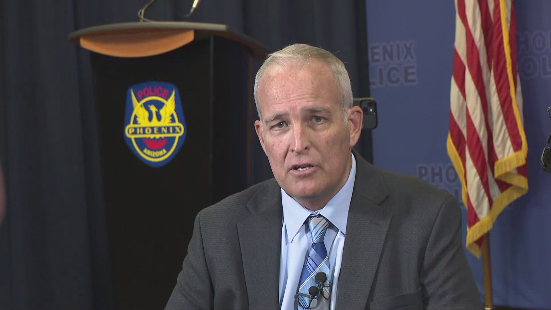 Phoenix City Manager Jeff Barton announced Tuesday who among the finalists was selected to serve as the next police chief.