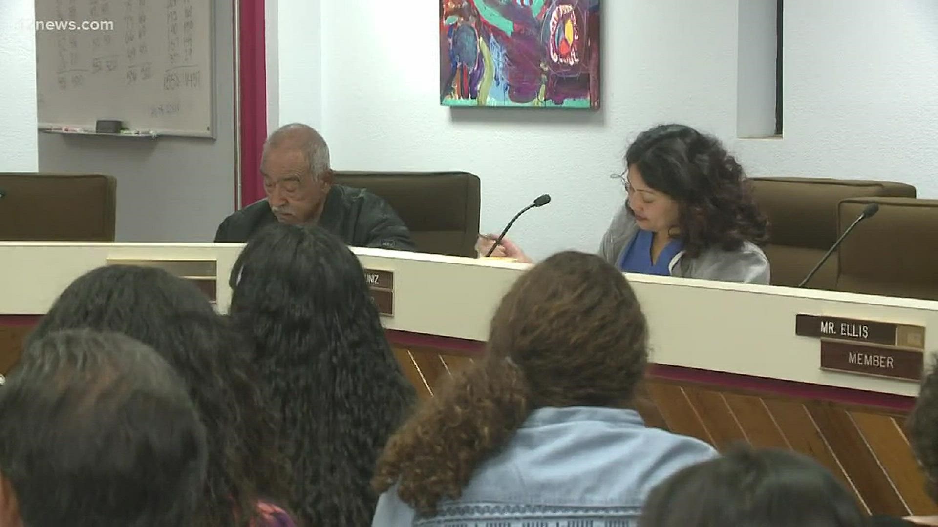 Murphy School District elected new board president due to money problems.