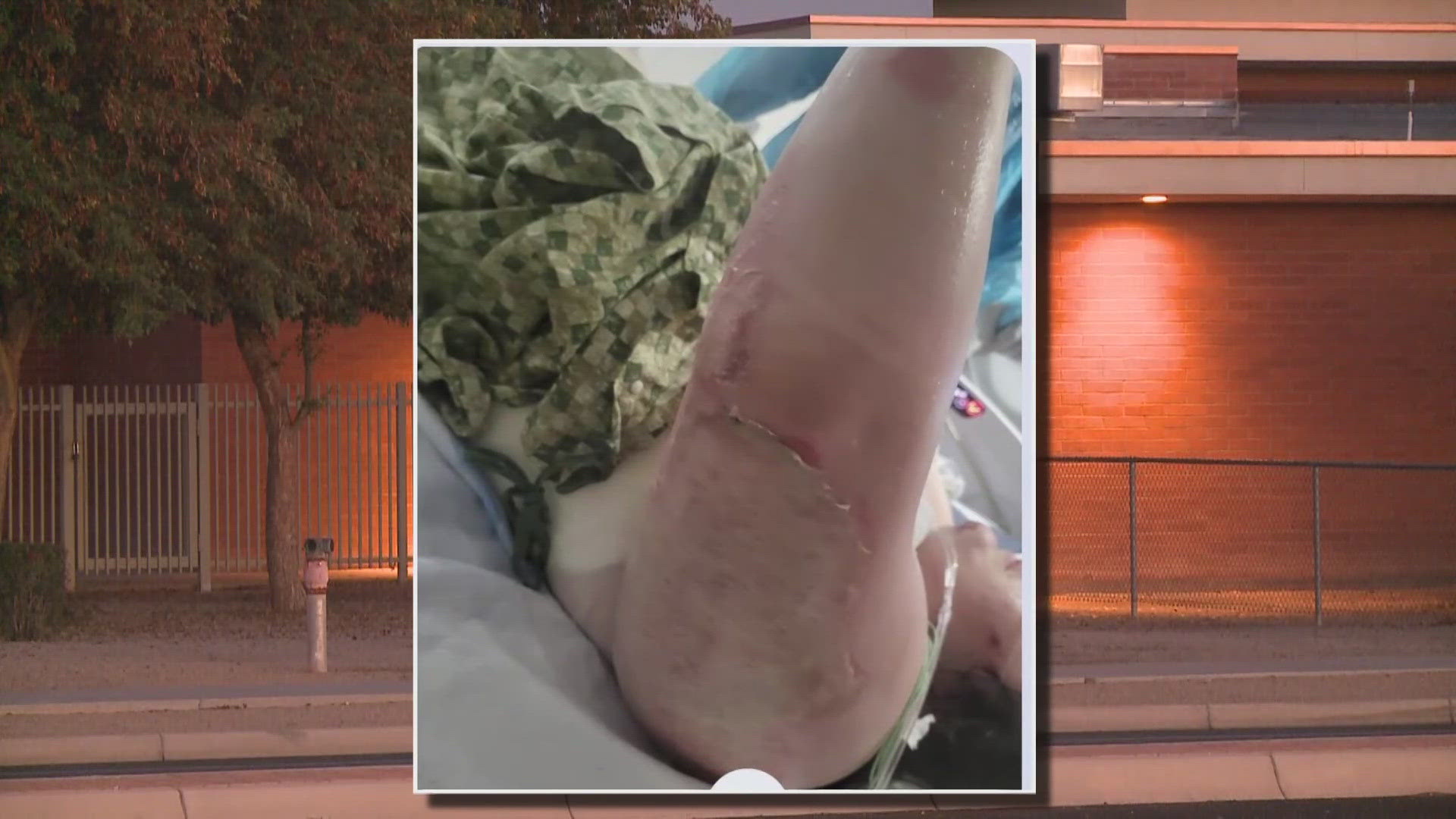 The Dysart Unified School District student used to take the bus before routes were cut this year. 