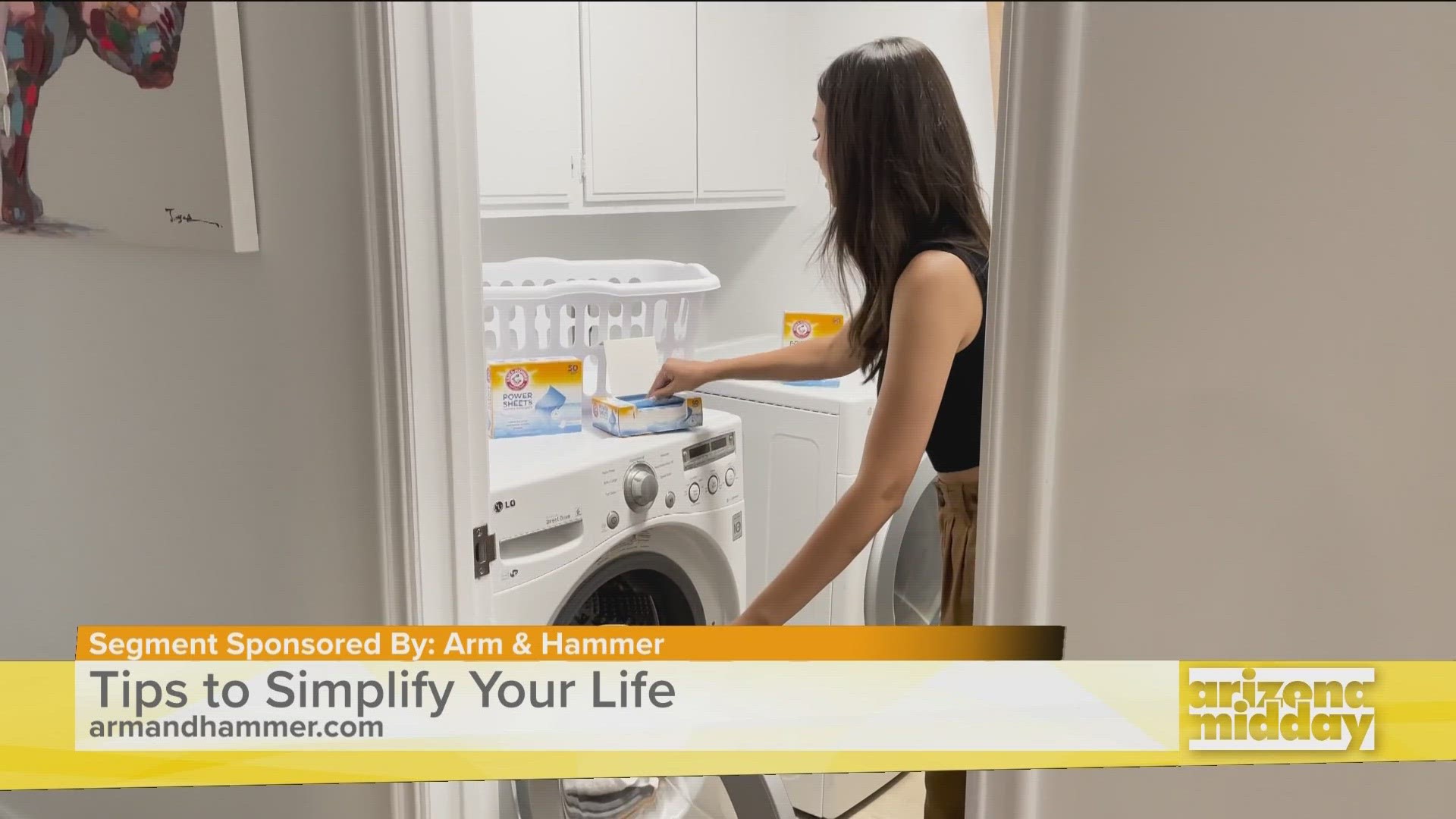 Actress and singer Victoria Justice shares tips on how to simplify your laundry routine with Arm & Hammer Power Sheets.