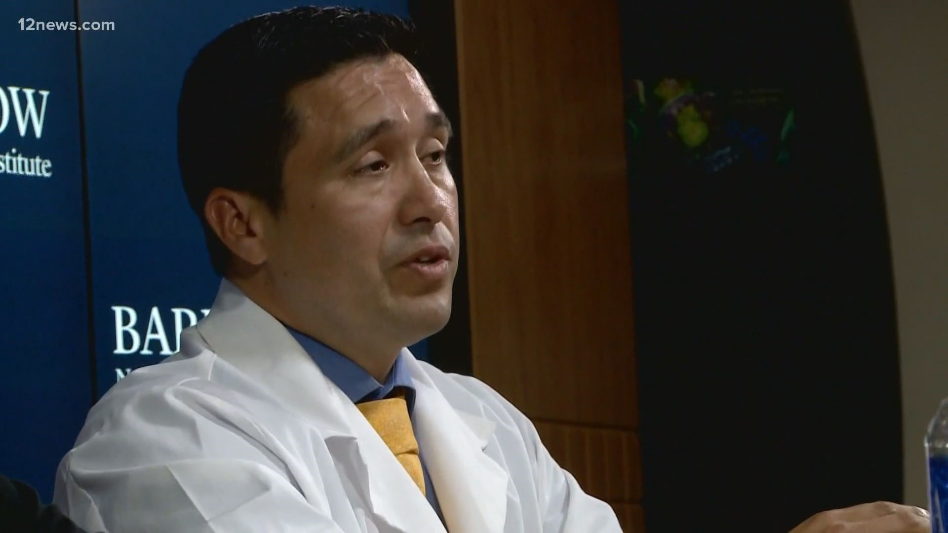 Dr. Javier Cardenas is a pioneer in the research of sports concussions. This Sunday, he'll be ready to remove professional football players from Super Bowl LV.