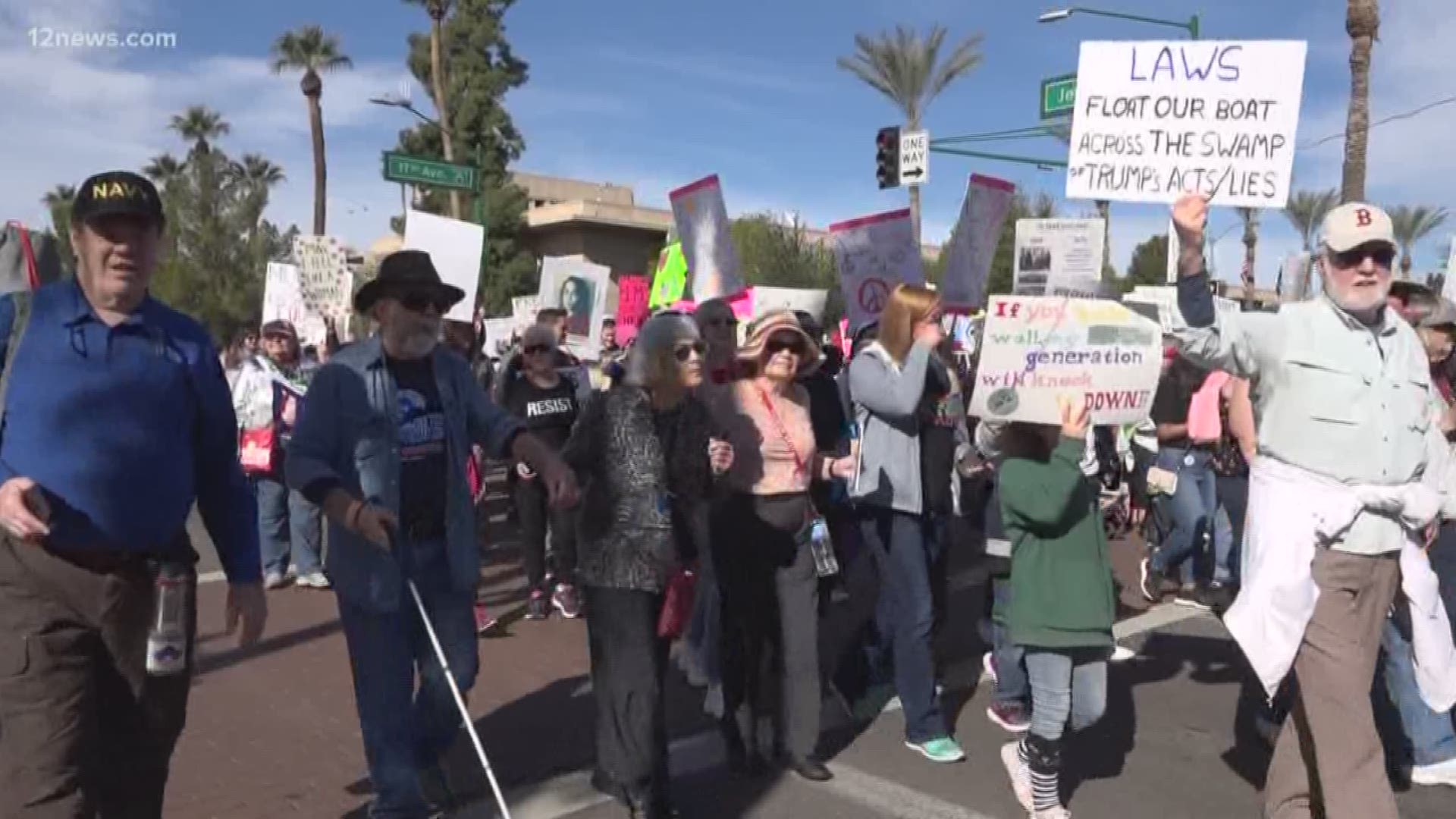 Organizers say the Phoenix chapter of the march is focusing on the movement’s success, like the record number of women elected into Congress.
