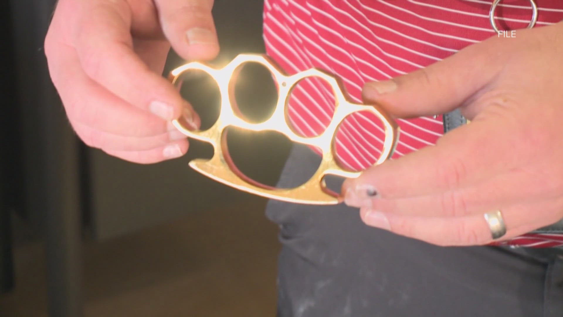 Ban on brass knuckles in Arizona city set to go into effect Monday