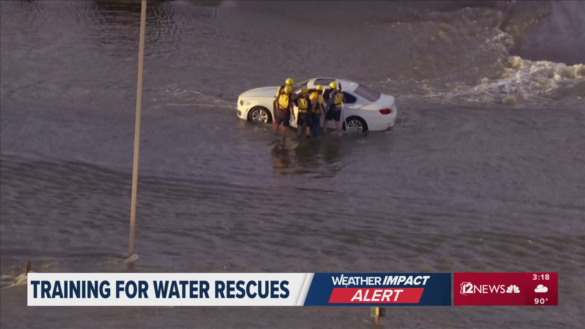 The Valley is bracing for a long weekend of storms. Here's how emergency crews prepare for life-saving water rescues.