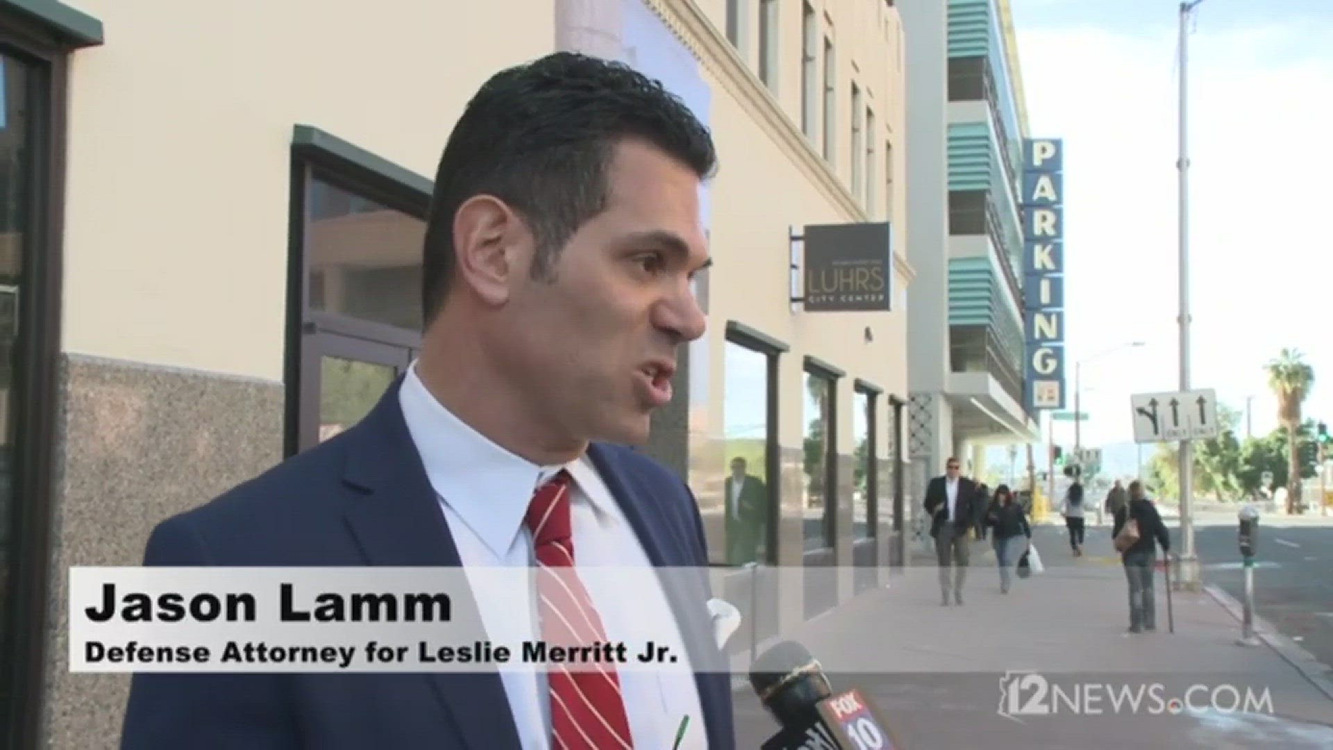 Jason Lamm spoke following allegations dismissed and the release of Leslie Merritt's gun.