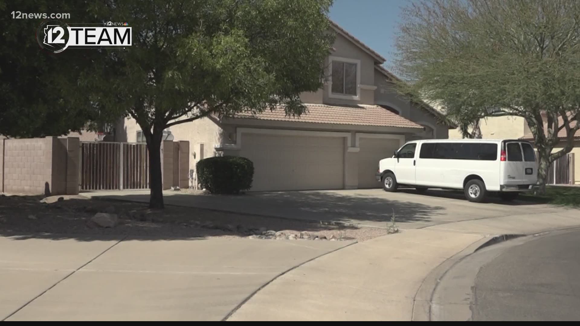 Police records show that 176 calls were made to police concerning two group homes in Gilbert. One of those homes is at the center of a murder investigation.