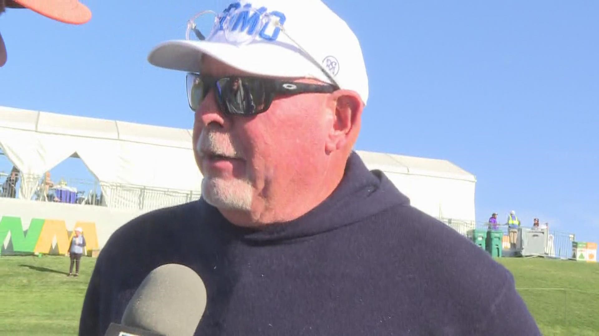 Arians talks about the Buccaneers losing Tom Brady and what that means for the team moving forward.