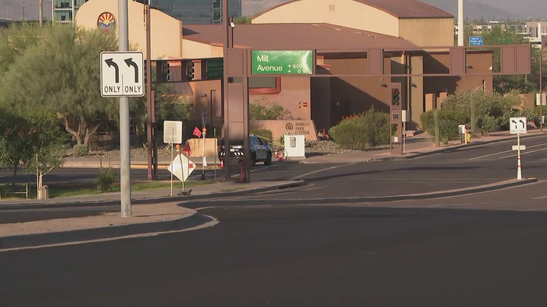 Police said the shooting happened at around 3 a.m. near Mill Avenue and Curry Road
