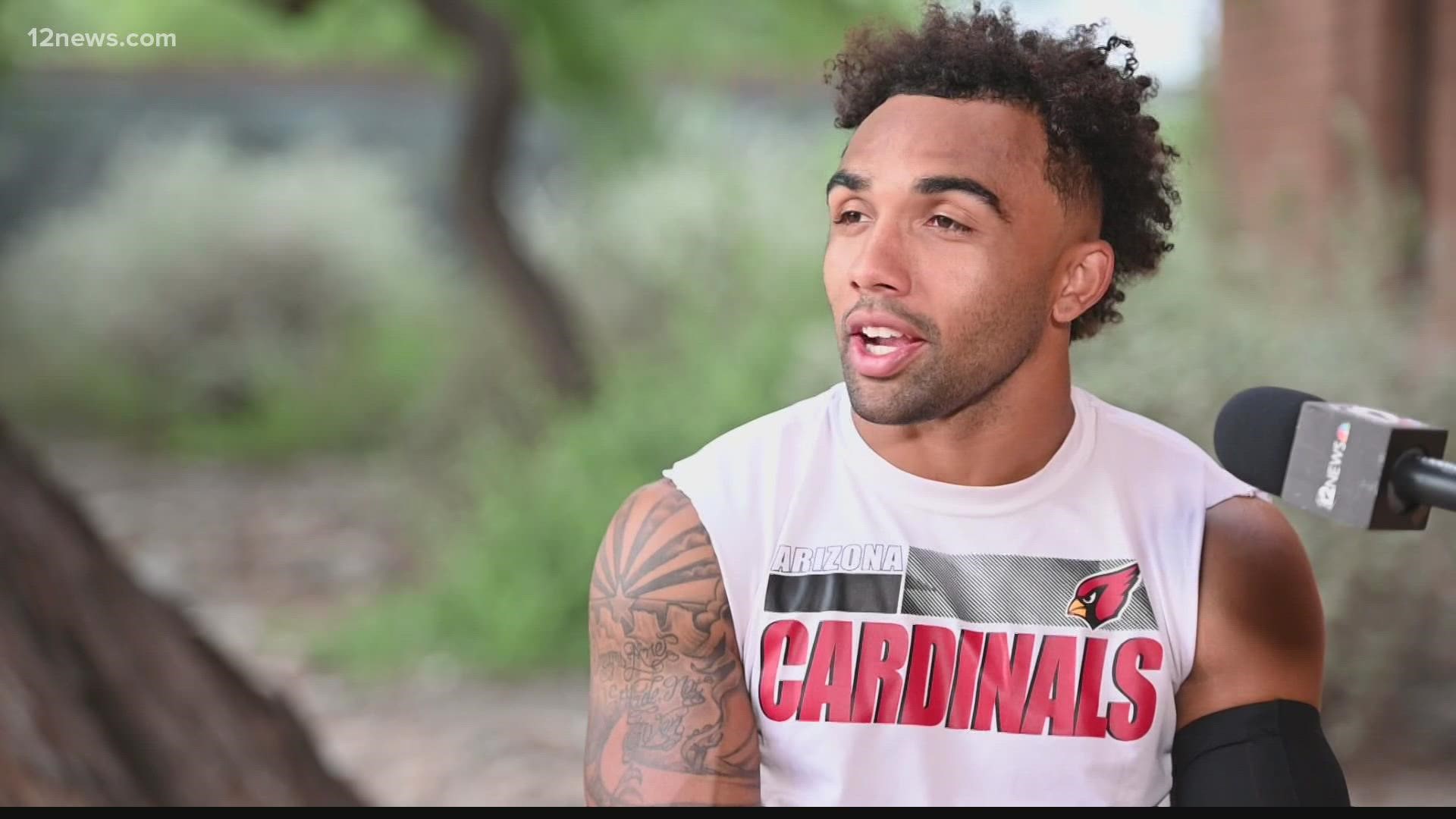 Former Saguaro and now Cardinals' wide-receiver, Christian Kirk, speaks on rivalry against Chaparral.