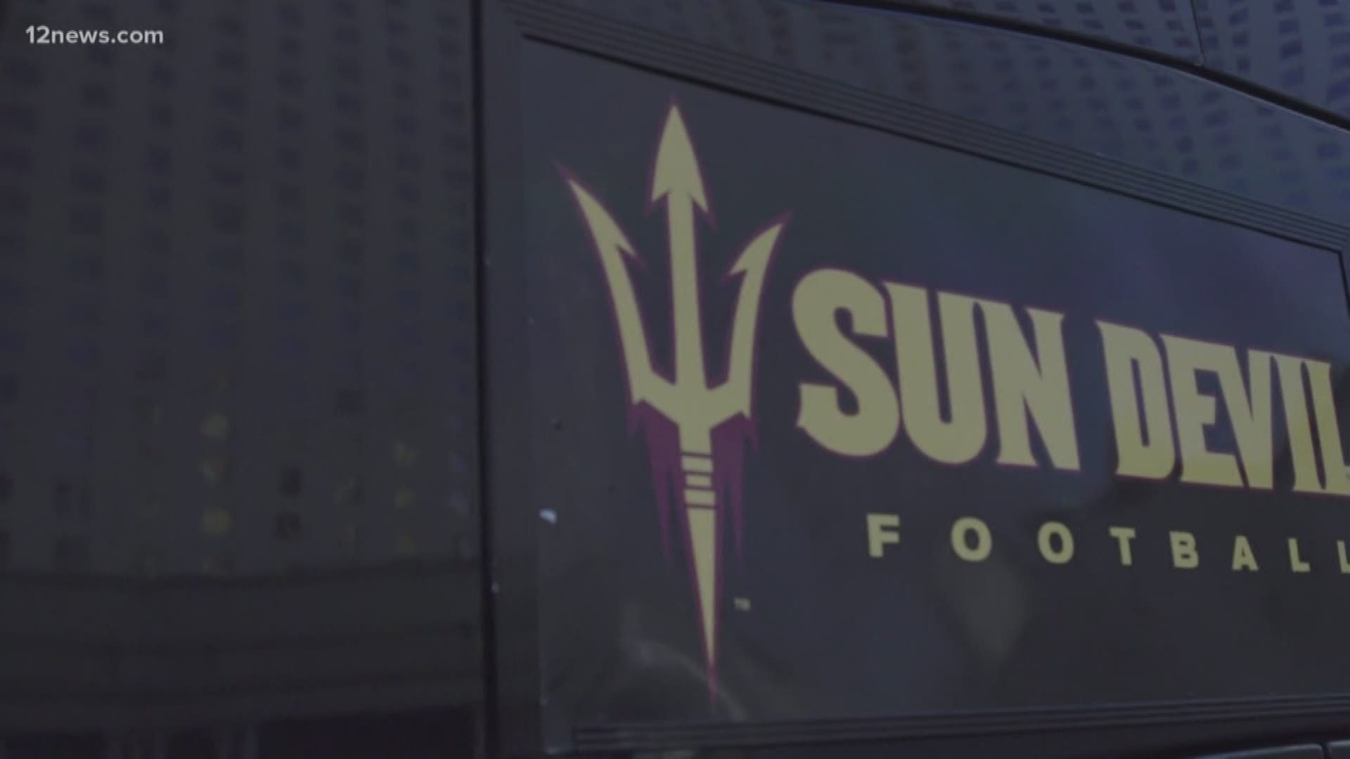 ASU hit the road for bowl week, arriving in Las Vegas ahead of the Las Vegas Bowl. 12 News is your only local TV station following along as the Devils prepare for their big bowl match.