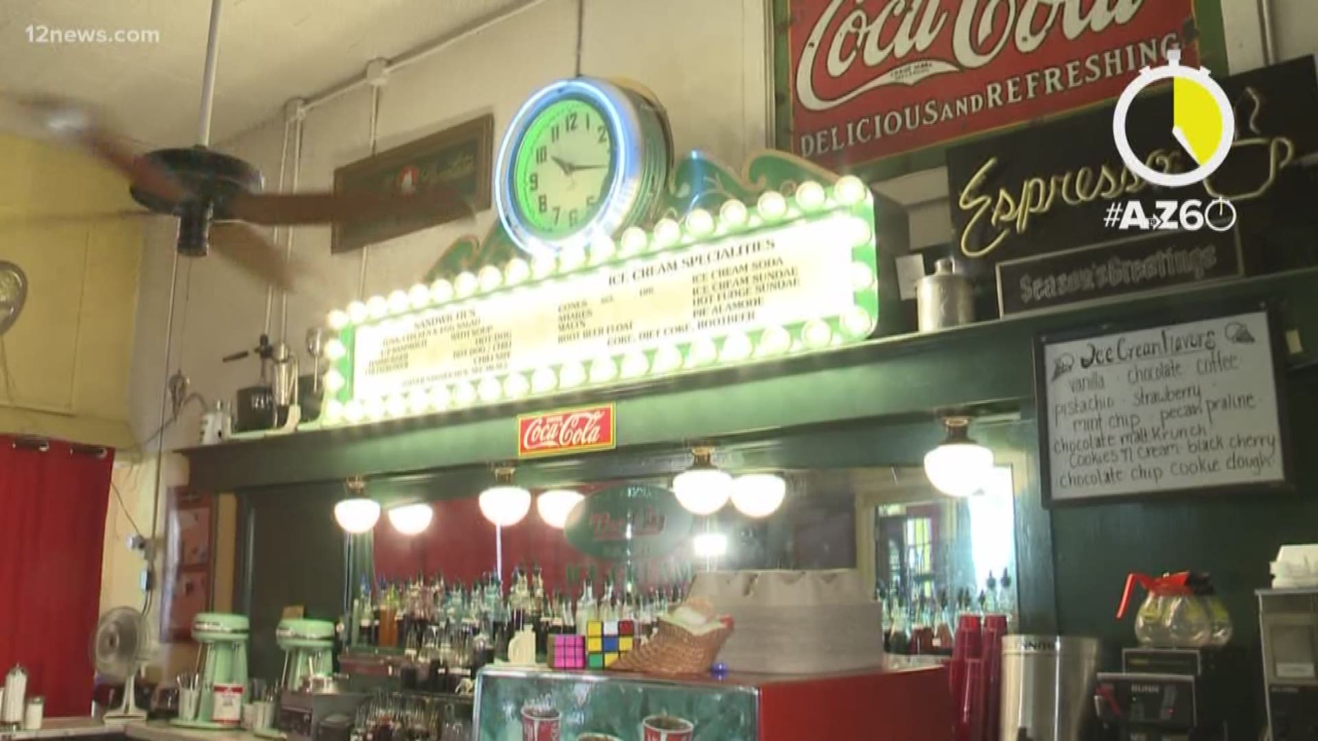 For this A to Z 60, Colleen Sikora gives us a look at MacAlpine's Diner. Go back in time at this Valley restaurant.