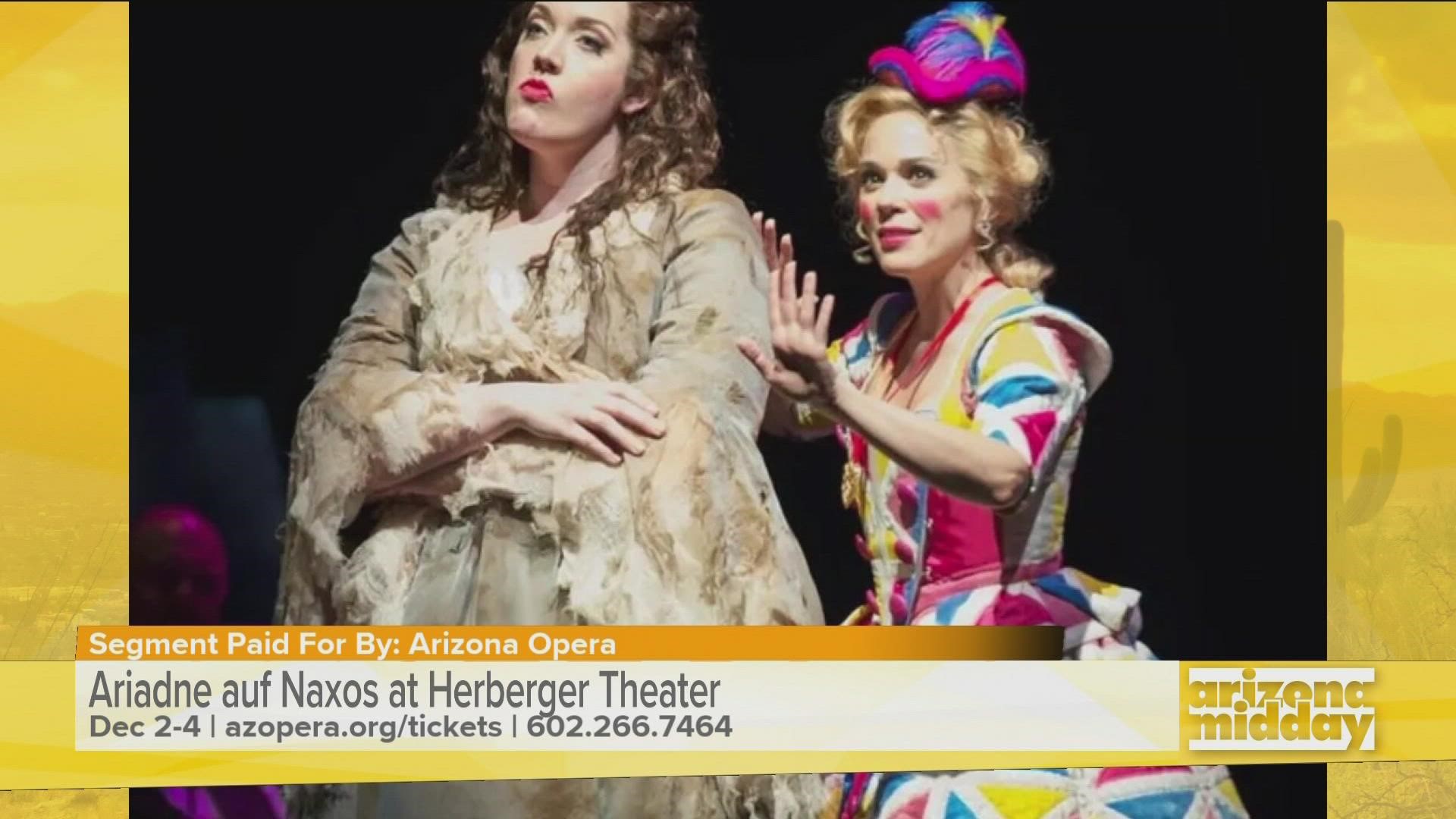 Check out Arizona Opera's production of Ariadne auf Naxos before this weekend's opening at the Herberger Theater Center.