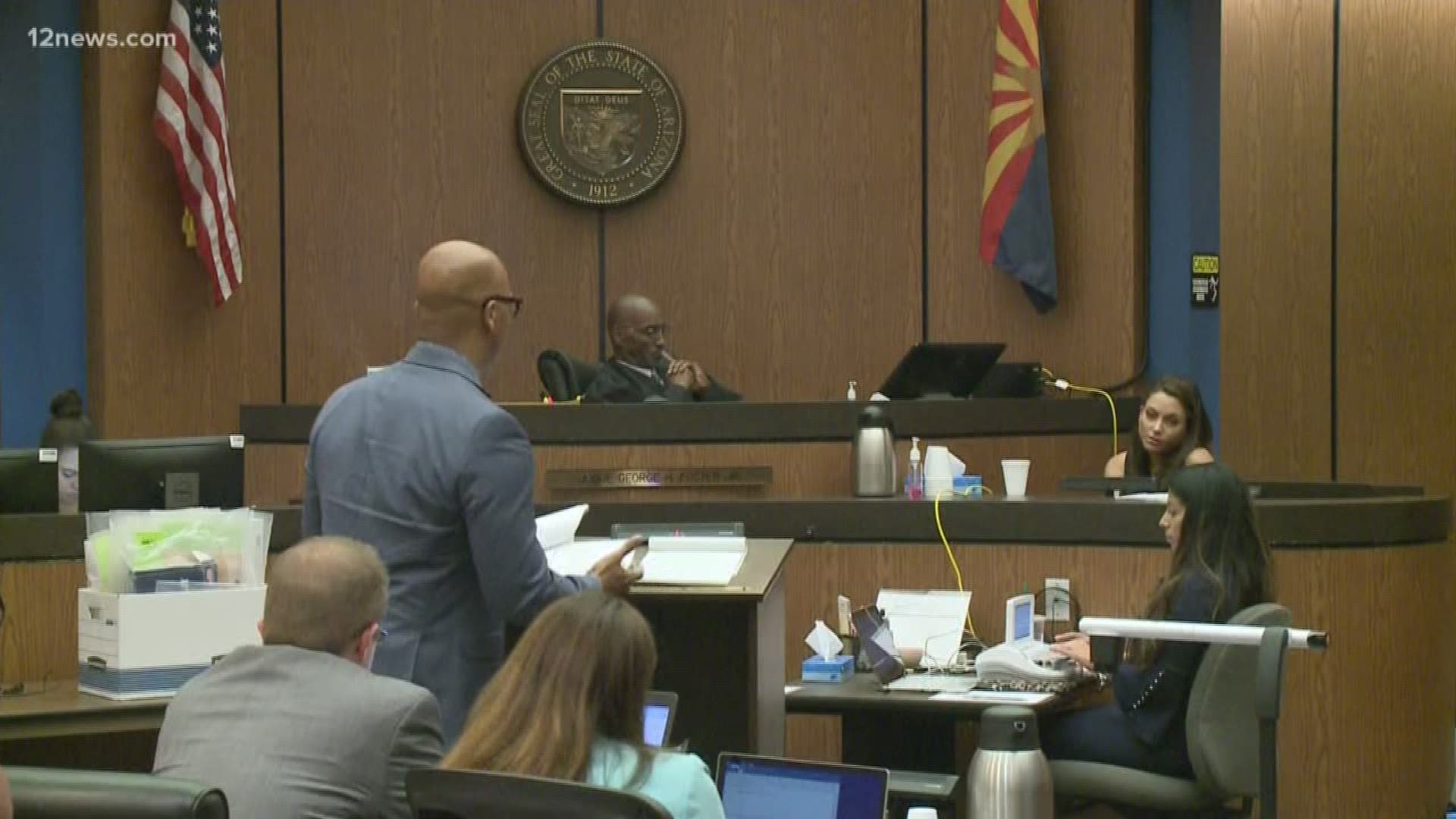 The state flew in a witness who was on the same golf cart as an off-duty Tempe fire captain was shot in the head. But she testified she could not recall much of the night because she was drunk and high on cocaine. She also told the court the firefighter's friends and families harassed her to testify.