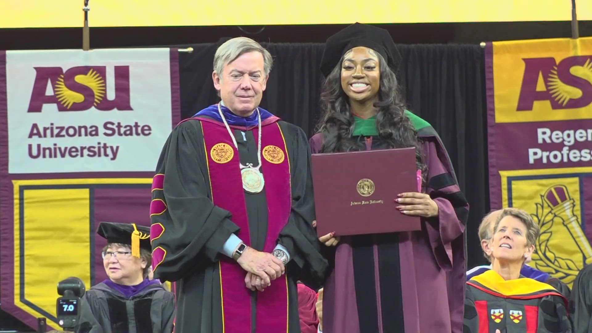 Dorothy Jean Tillman isn't your normal 18-year-old. Instead of entering college, she just graduated with a doctorate.
