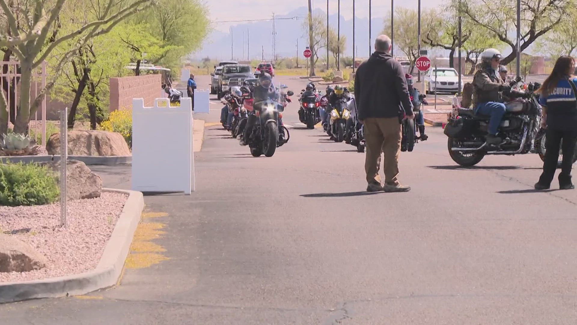Hundreds of riders took to the roads in Phoenix on Saturday with the goal of raising money and awareness for missing and murdered Indigenous people.