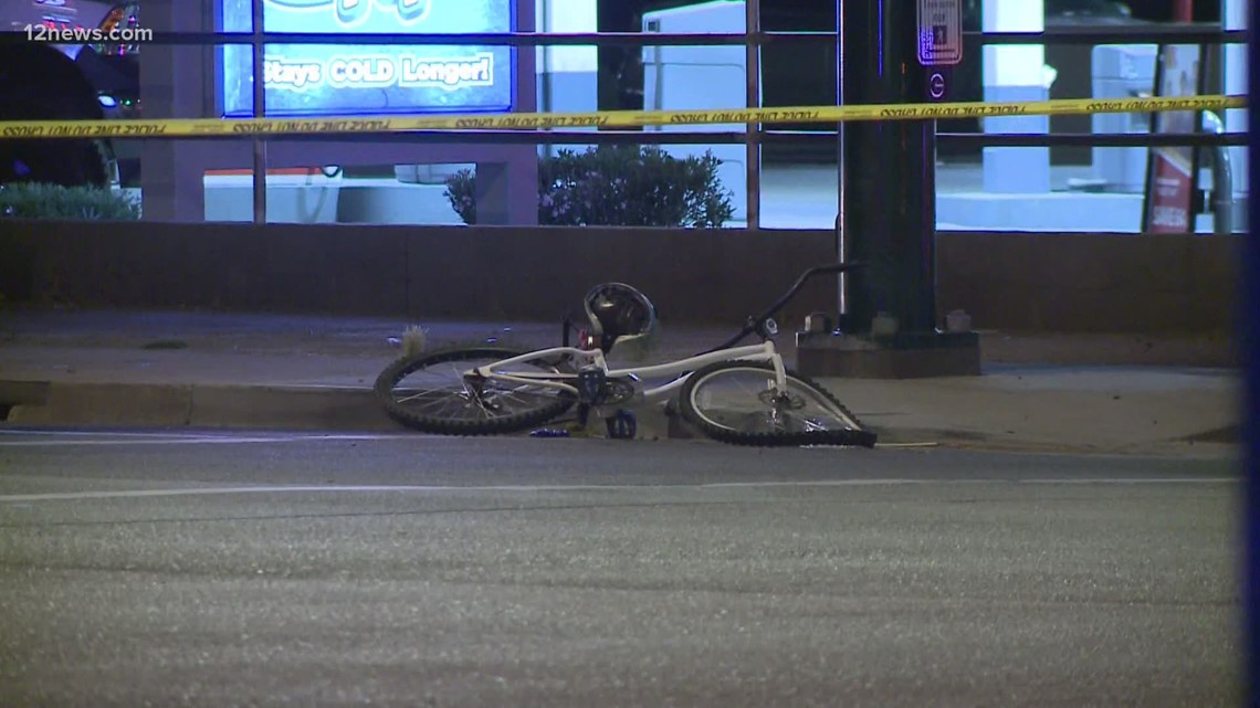 Bicyclist killed in collision with truck in Phoenix | 12news.com