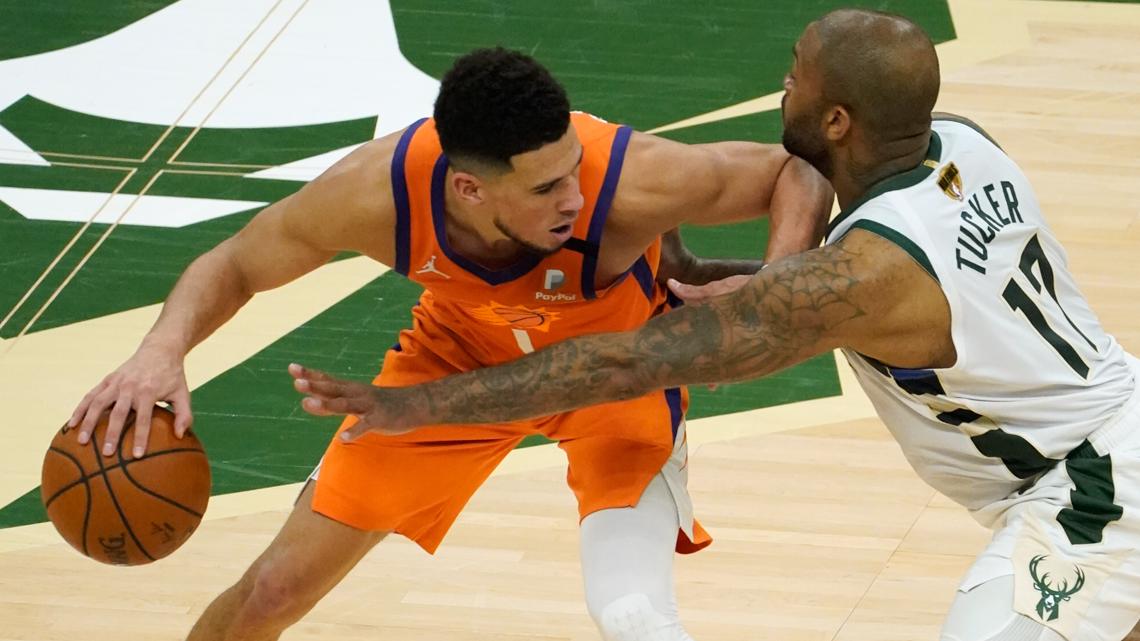 Suns Fall 109-103 To Bucks In Game 4 Of NBA Finals Despite Booker's 42 ...