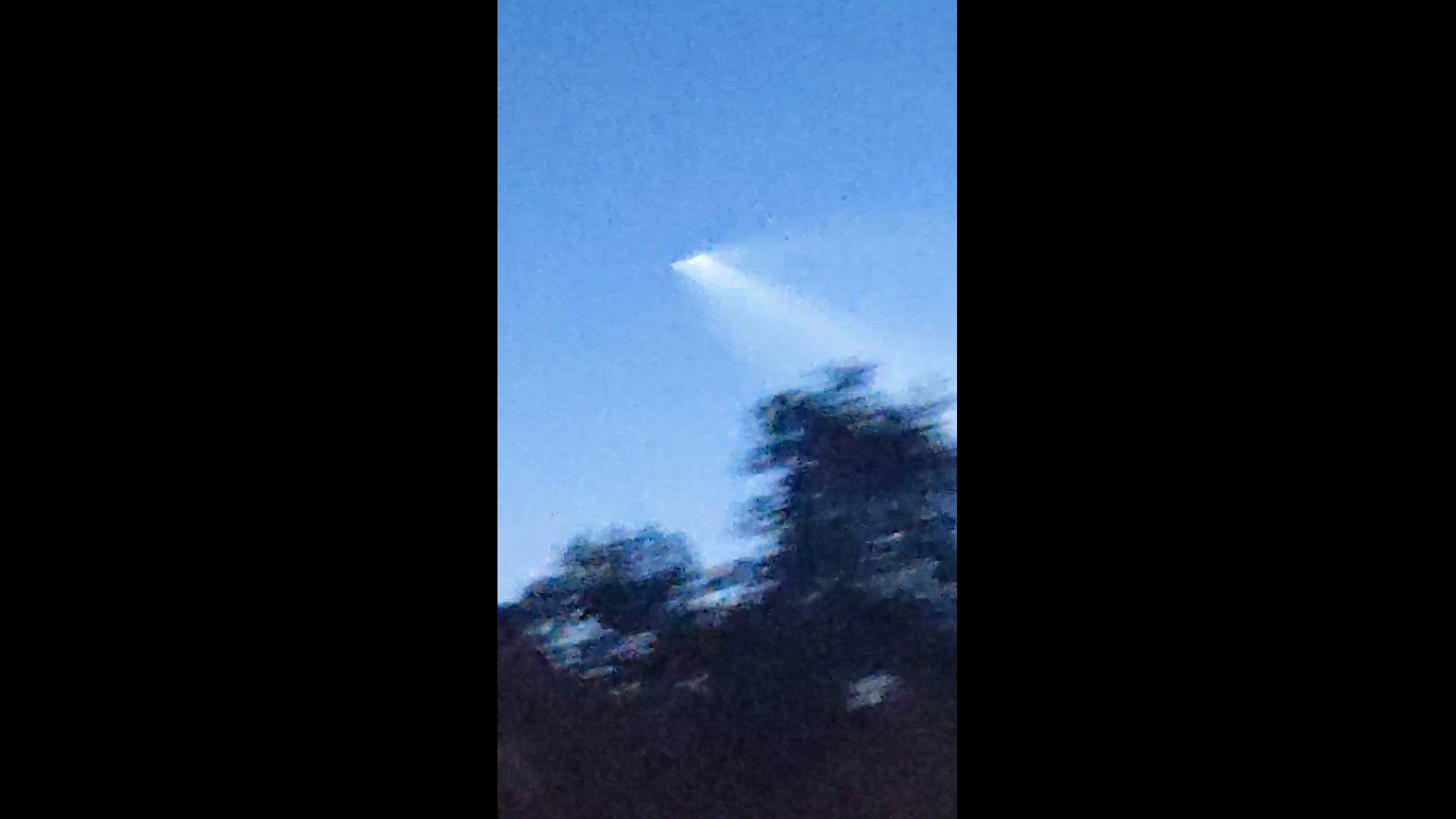 SpaceX launch April 6 as seen in Surprise.
Credit: Shelley Harkrader