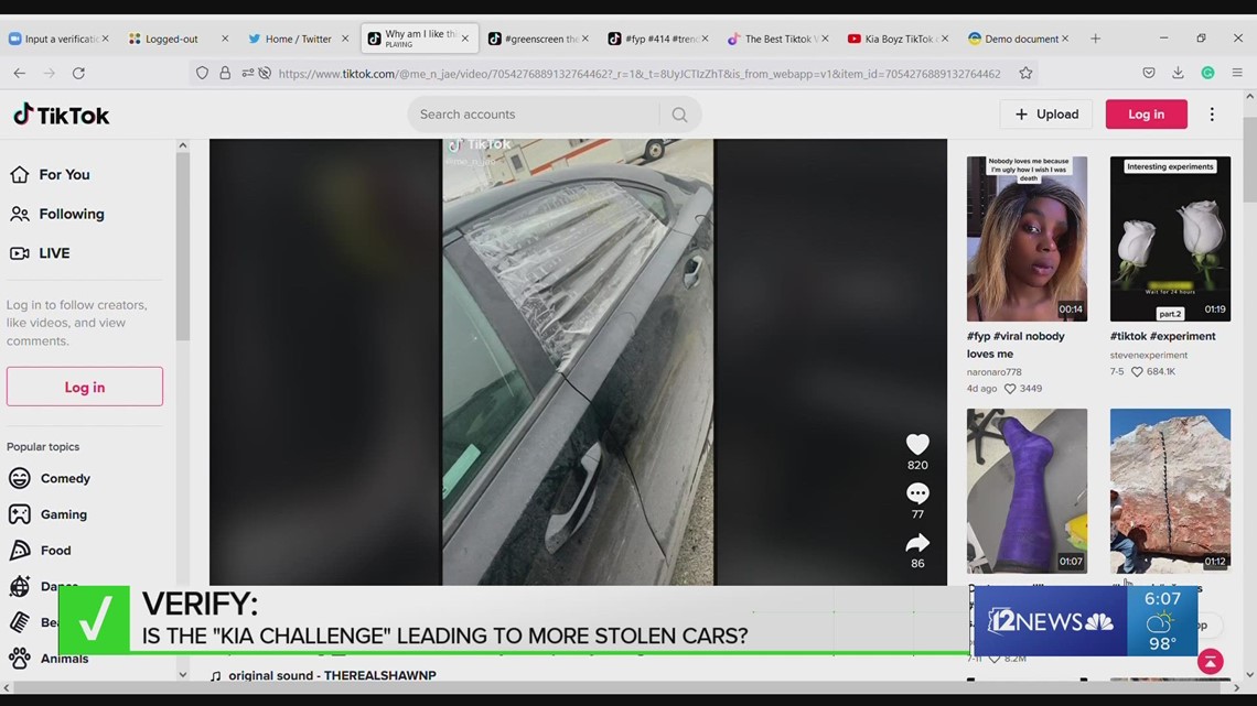 'Kia Challenge' not leading to a increase in car thefts in Valley - Vimarsana News