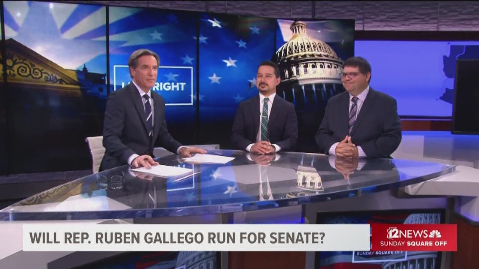 Democratic Congressman Ruben Gallego of Phoenix is planning to announce his run for the U.S. Senate next month, according to a political insider. Whom would Republican Sen. Martha McSally rather face in 2020: Gallego or former astronaut Mark Kelly?